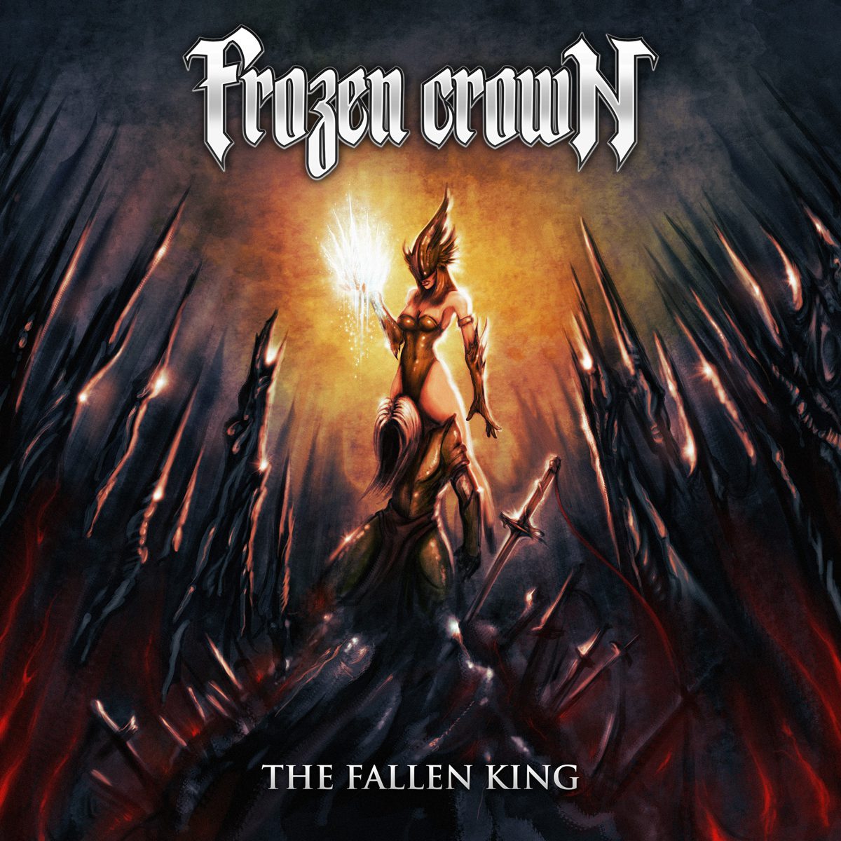 FROZEN CROWN - The Fallen King cover 