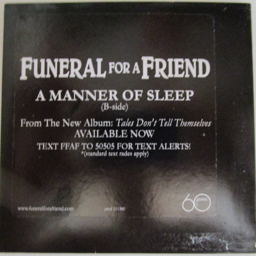 FUNERAL FOR A FRIEND - A Manner Of Sleep (B-Side) cover 