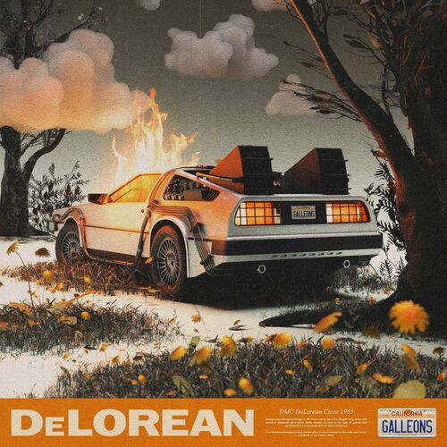 GALLEONS - DeLorean cover 