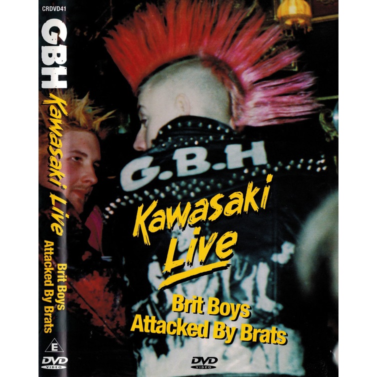 G.B.H. - Kawasaki Live / Brit Boys Attacked By Brats cover 