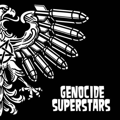 GENOCIDE SUPERSTARS - Seven Inches Behind Enemy Lines cover 