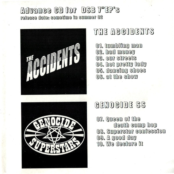 GENOCIDE SUPERSTARS - The Accidents / Genocide SS cover 