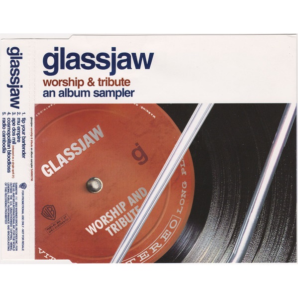 GLASSJAW - Worship & Tribute: An Album Sampler cover 