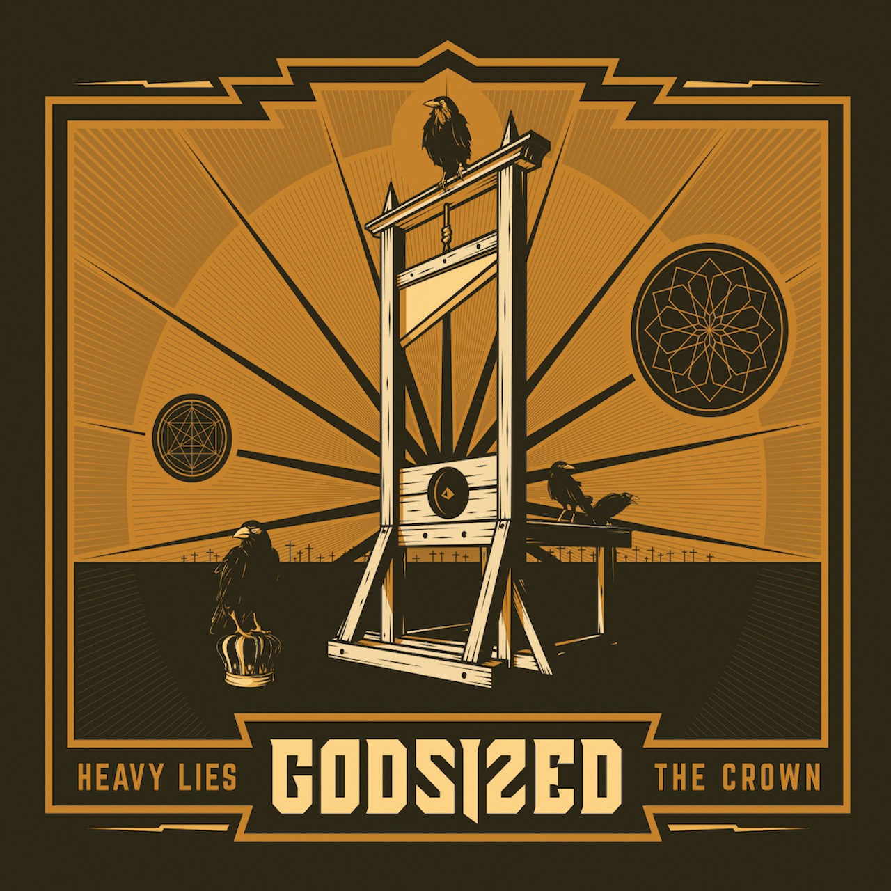 GODSIZED - Heavy Lies The Crown cover 