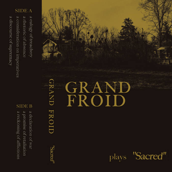 GRAND FROID - Sacred cover 