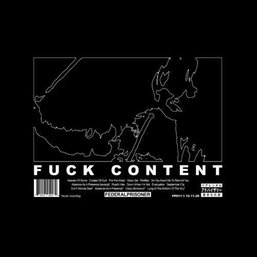 GREG PUCIATO - Fuck Content cover 