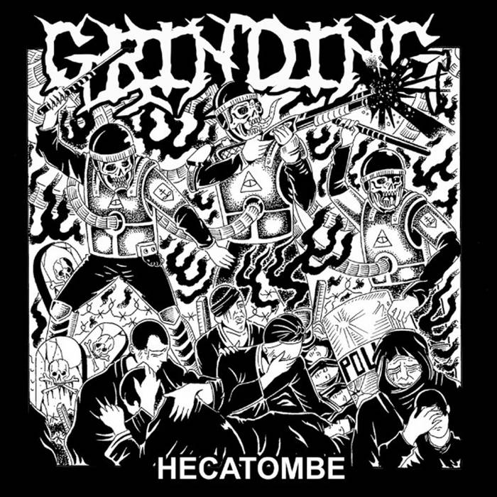 GRINDING - Hecatombe cover 