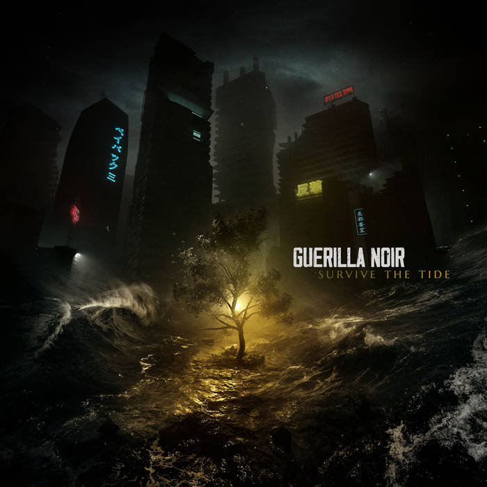 GUERILLA NOIR - Survive The Tide cover 