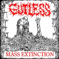 GUTLESS - Mass Extinction cover 