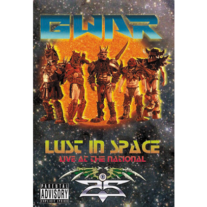 GWAR - Lust In Space - Live At The National cover 