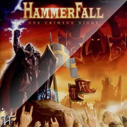 HAMMERFALL - One Crimson Night cover 