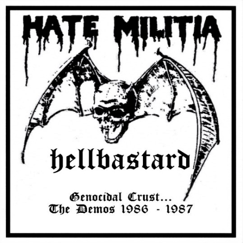 HELLBASTARD - Genocidal Crust... The Demos 1986 - 1987 cover 