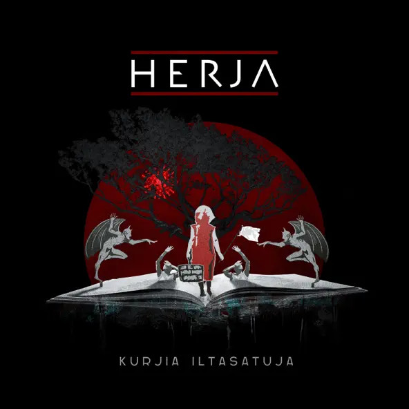 HERJA - Kurjia Iltasatuja cover 