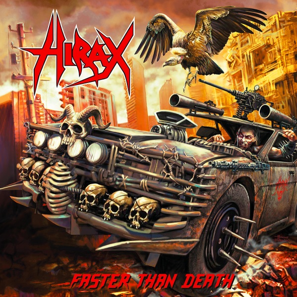 HIRAX - Faster than Death cover 