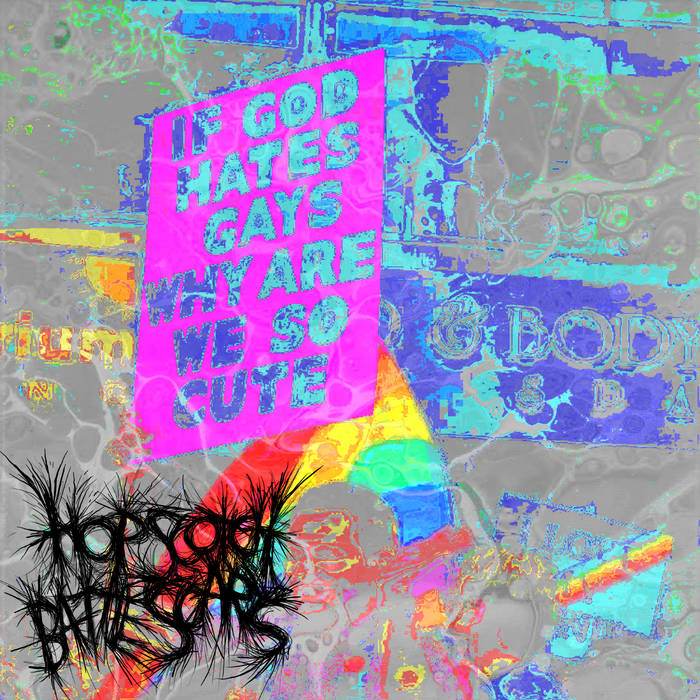 HOPSCOTCHBATTLESCARS - God Hates Straight Pride Flags cover 