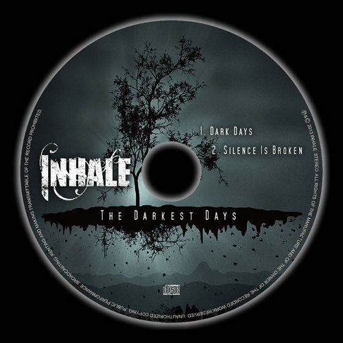 INHALE - The Darkest Days cover 