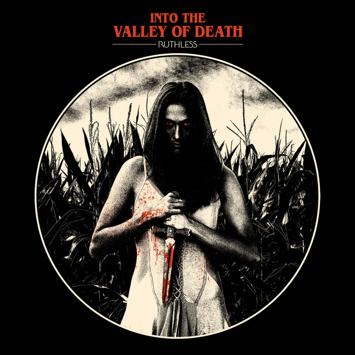 INTO THE VALLEY OF DEATH - Ruthless cover 