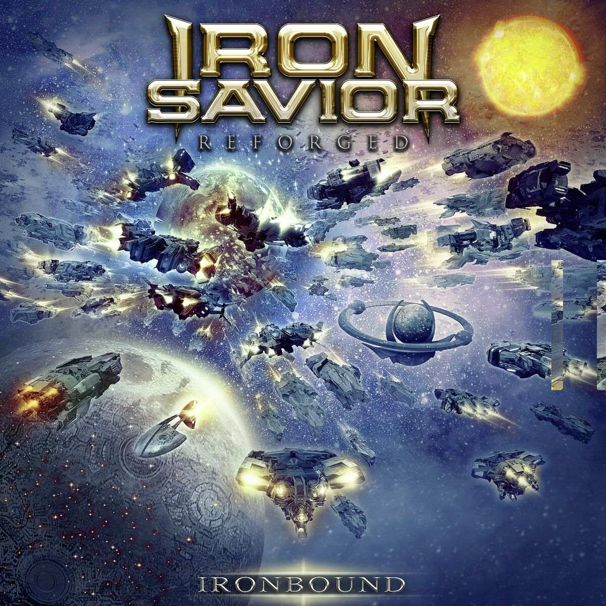 IRON SAVIOR - Reforged - Ironbound cover 