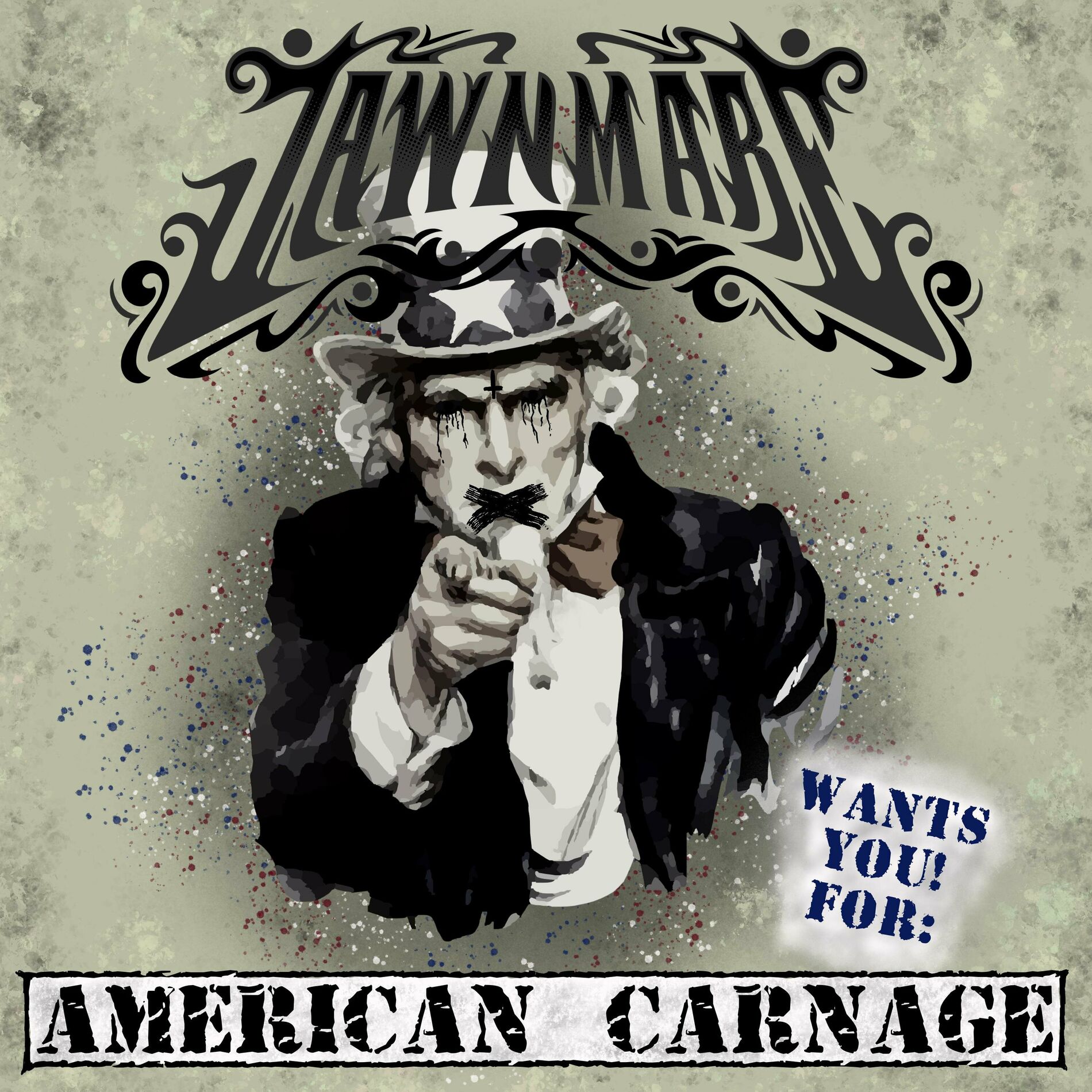 JAWNMARE - American Carnage cover 