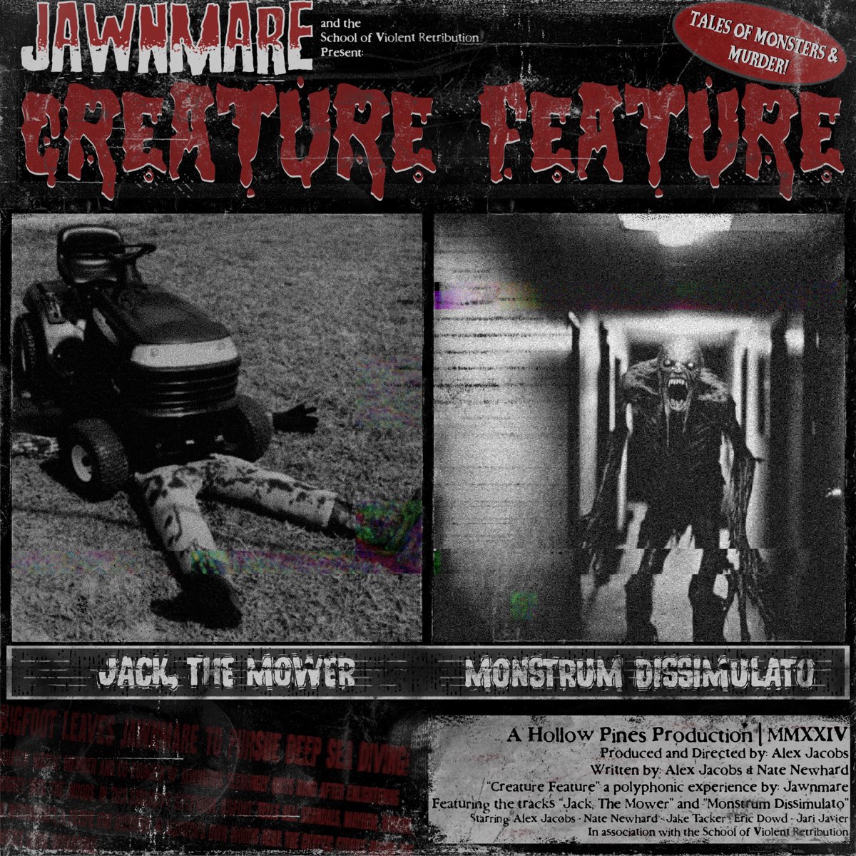 JAWNMARE - Creature Feature cover 