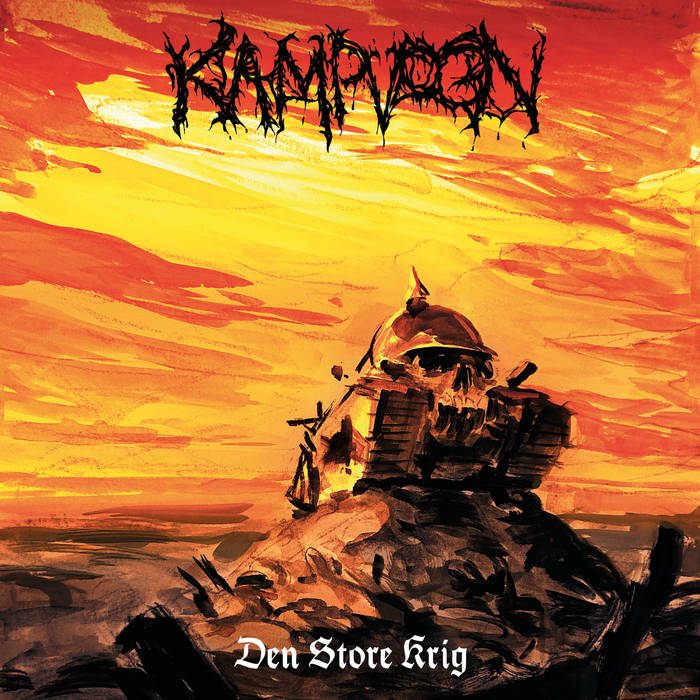 KAMPVOGN - Den store krig cover 