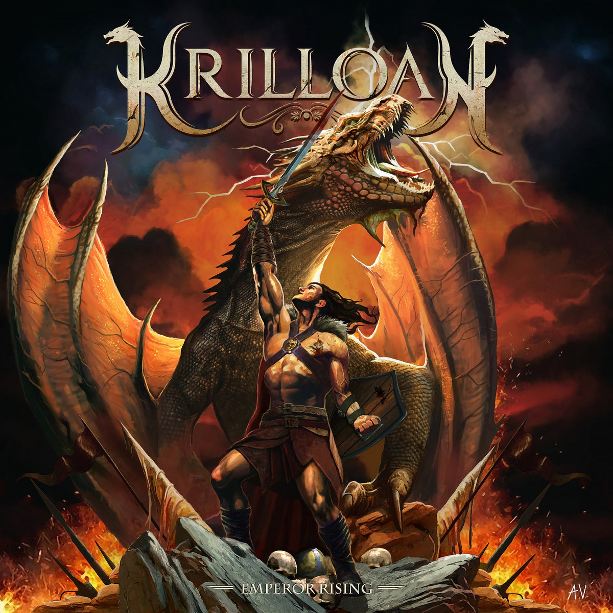 KRILLOAN - Emperor Rising cover 