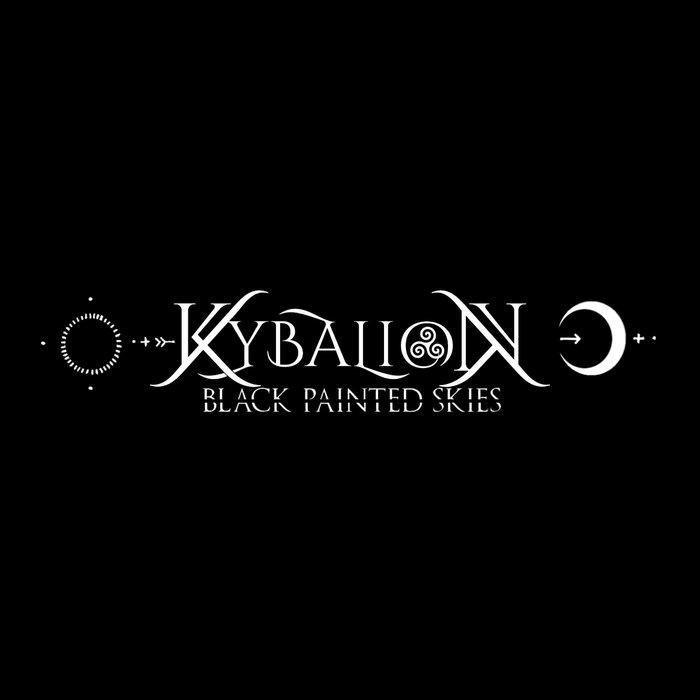 KYBALION (OR) - Black Painted Skies cover 