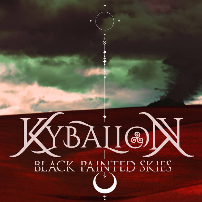 KYBALION (OR) - Black Painted Skies cover 