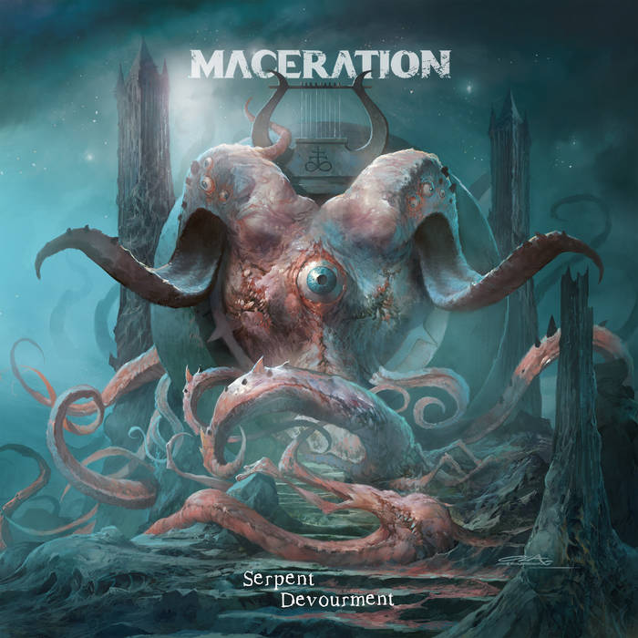 MACERATION - Serpent Devourment cover 