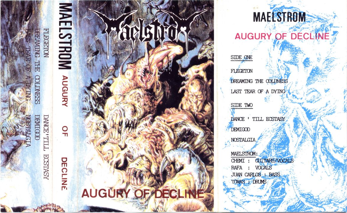 MAELSTROM - Augury of Decline cover 