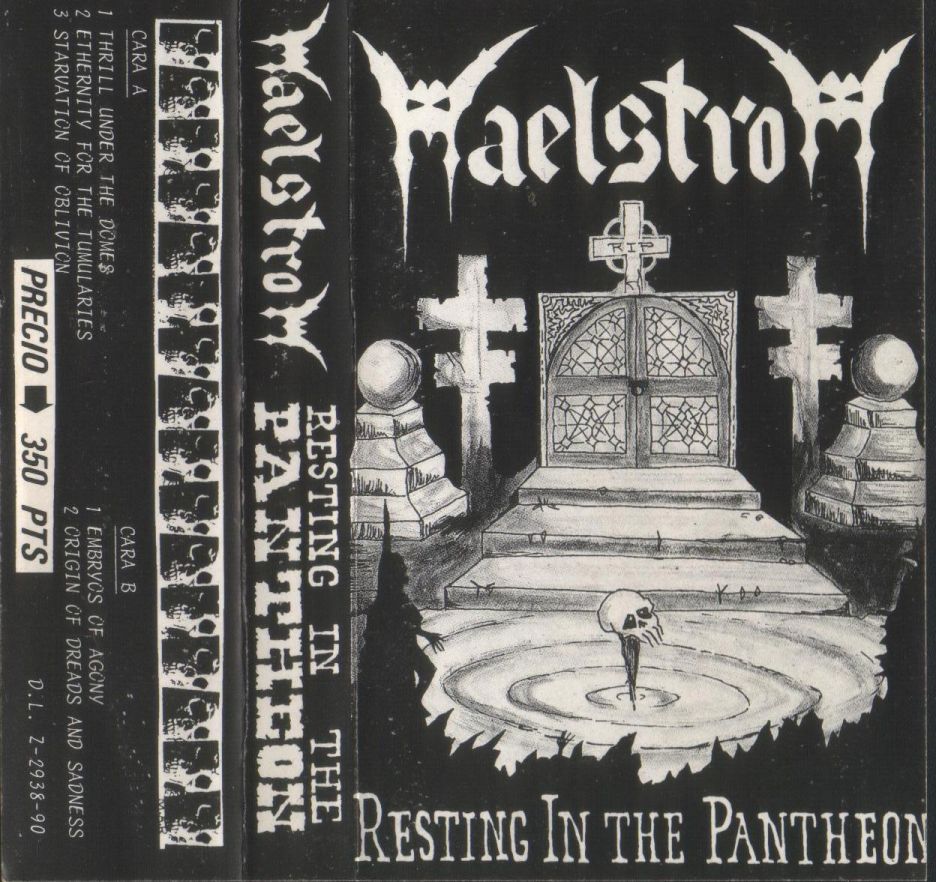 MAELSTROM - Resting in the Pantheon cover 