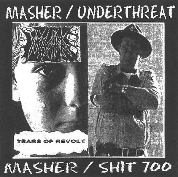 MASHER - Masher / Underthreat / Masher / Shit 700 cover 