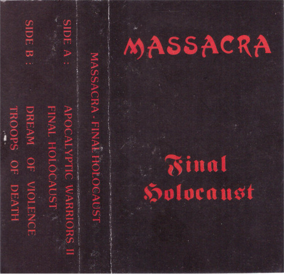 MASSACRA - Final Holocaust cover 