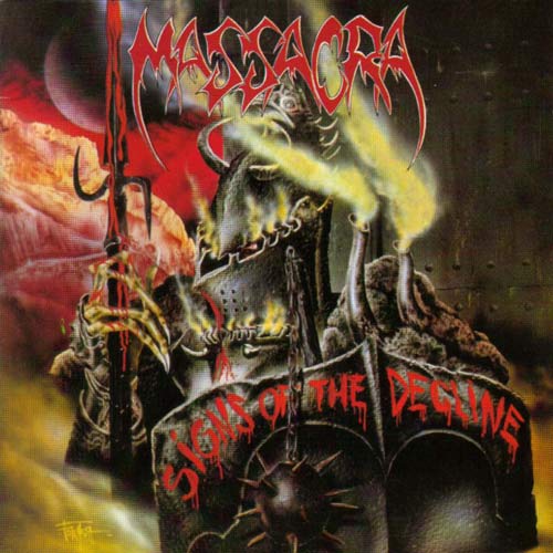 MASSACRA - Signs of the Decline cover 