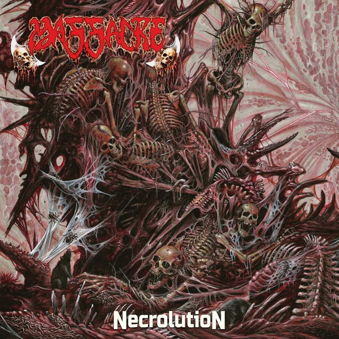 MASSACRE - Necrolution cover 