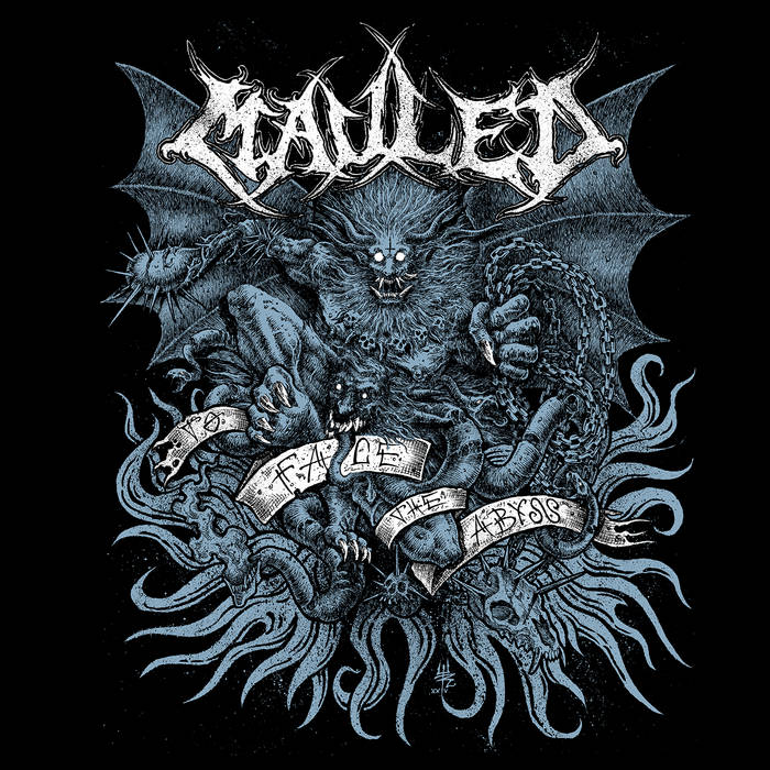 MAULED - To Face The Abyss cover 