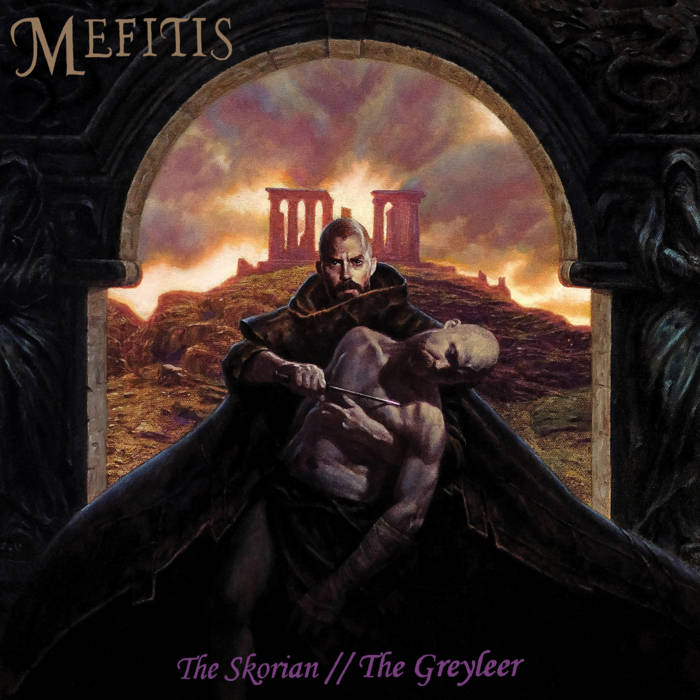 MEFITIS - The Skorian // The Greyleer cover 