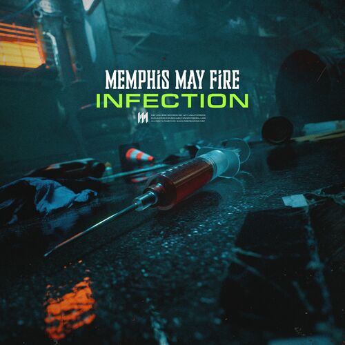 MEMPHIS MAY FIRE - Infection cover 