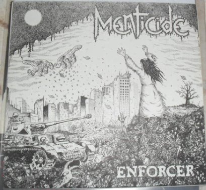 MENTICIDE - Enforcer cover 