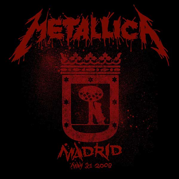 METALLICA (LIVEMETALLICA.COM) - 2008/05/31 Getafe Electric Weekend, Madrid, Spain cover 