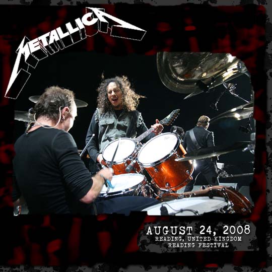 METALLICA (LIVEMETALLICA.COM) - 2008/08/24 Reading Festival, Reading, England cover 