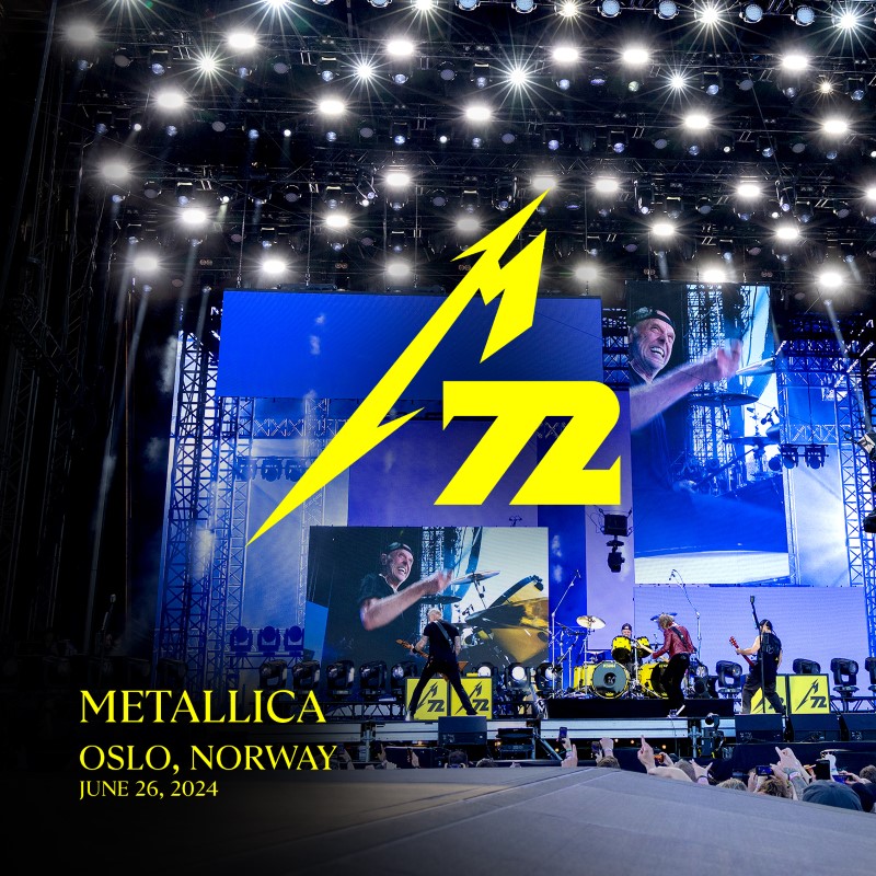 METALLICA (LIVEMETALLICA.COM) - 2024/06/26 Tons of Rock, Oslo, Norway cover 