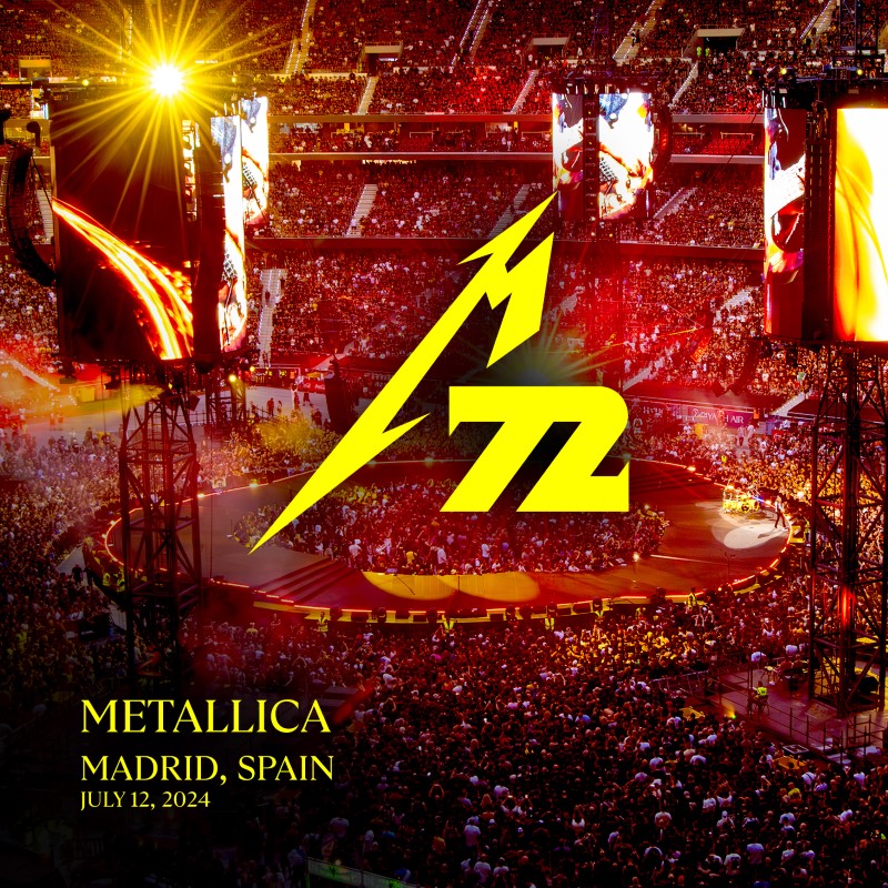 METALLICA (LIVEMETALLICA.COM) - 2024/07/12 Estadio Cívitas Metropolitano, Madrid, Spain cover 