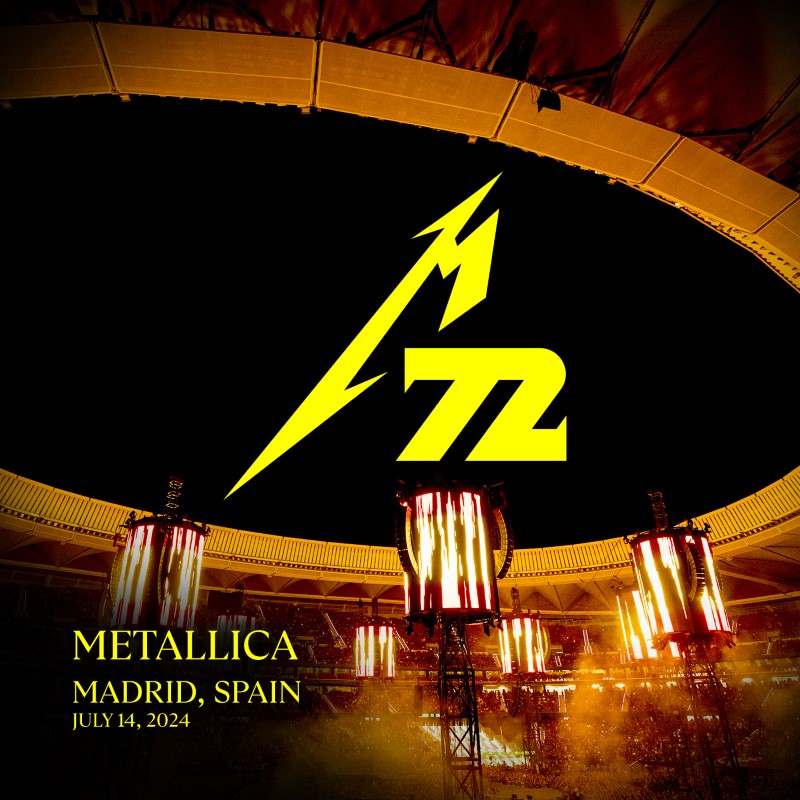 METALLICA (LIVEMETALLICA.COM) - 2024/07/14 Estadio Cívitas Metropolitano, Madrid, Spain cover 