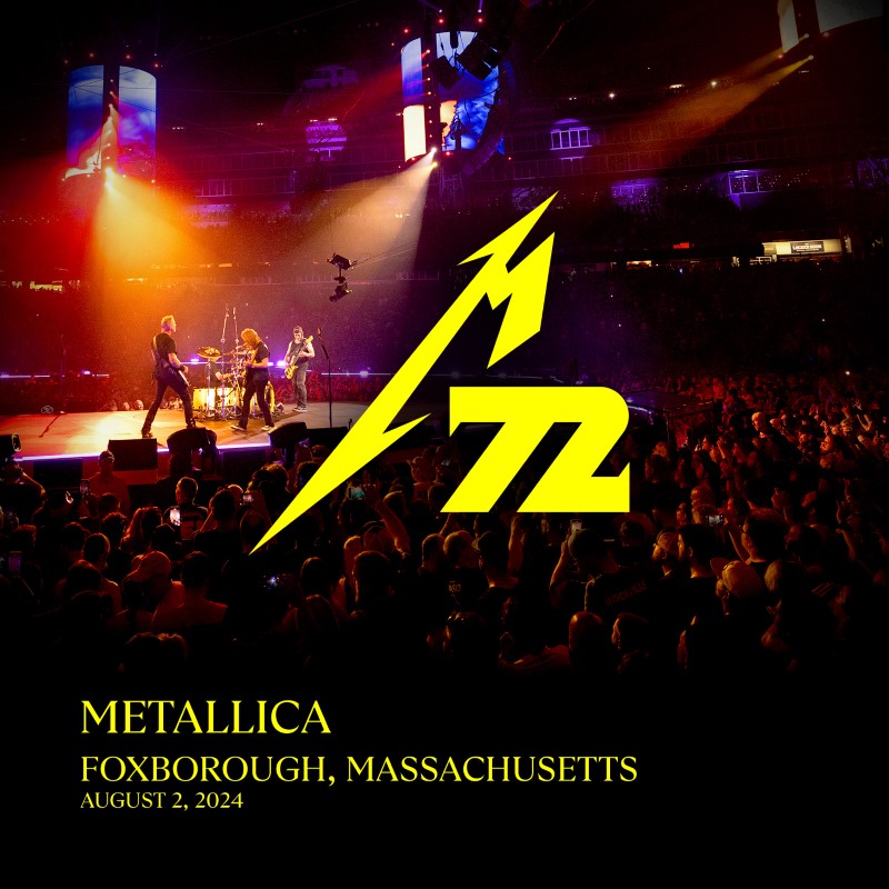 METALLICA (LIVEMETALLICA.COM) - 2024/08/02 Gillette Stadium, Foxborough, MA cover 