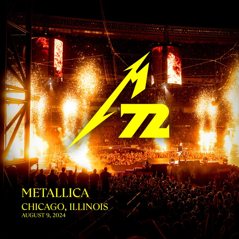 METALLICA (LIVEMETALLICA.COM) - 2024/08/09 Soldier Field, Chicago, IL cover 