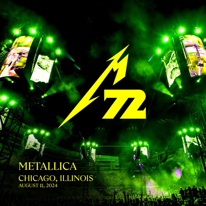 METALLICA (LIVEMETALLICA.COM) - 2024/08/11 Soldier Field, Chicago, IL cover 