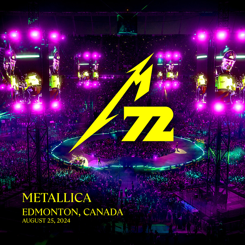 METALLICA (LIVEMETALLICA.COM) - 2024/08/25 Commonwealth Stadium, Edmonton, Canada cover 