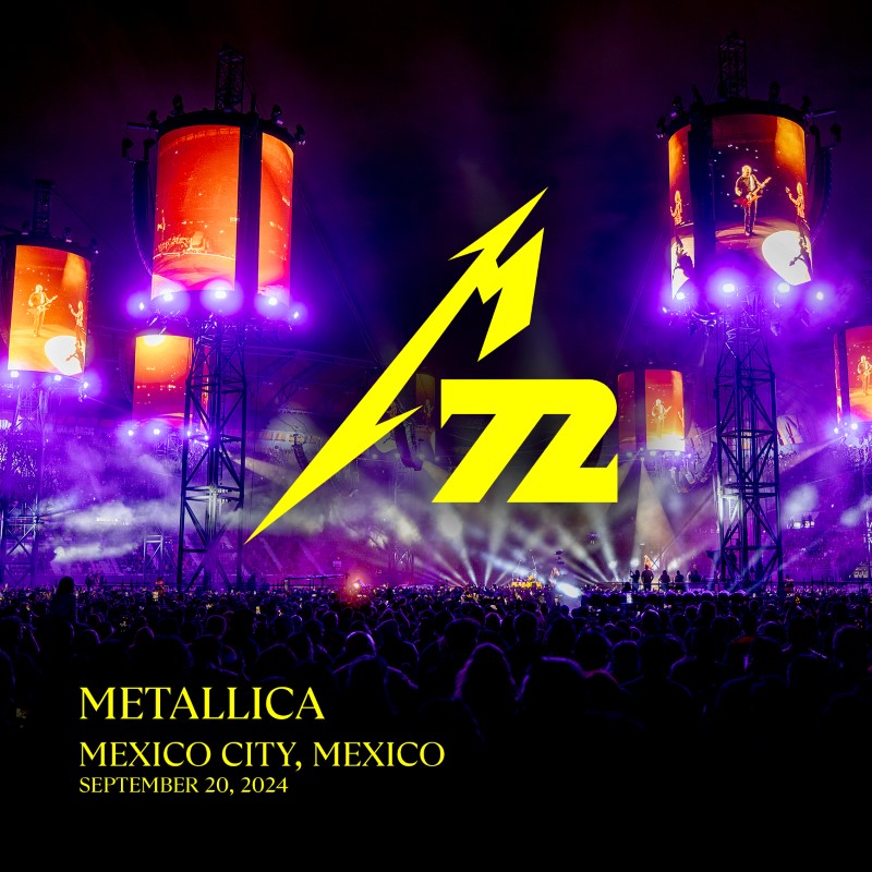 METALLICA (LIVEMETALLICA.COM) - 2024/09/20 Estadio GNP Seguros, Mexico City, Mexico cover 