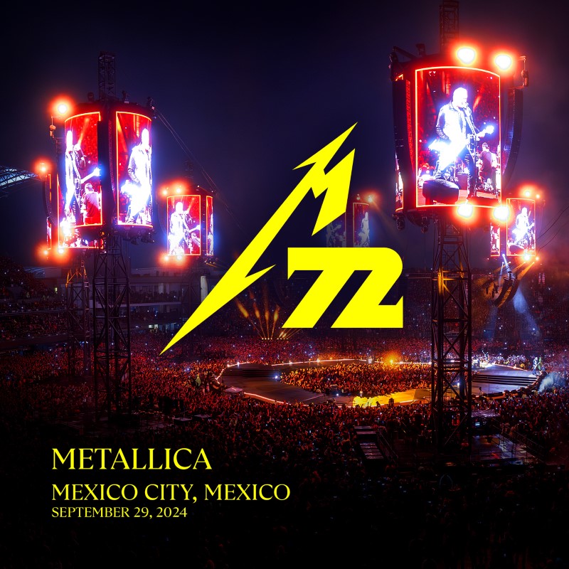 METALLICA (LIVEMETALLICA.COM) - 2024/09/29 Estadio GNP Seguros, Mexico City, Mexico cover 